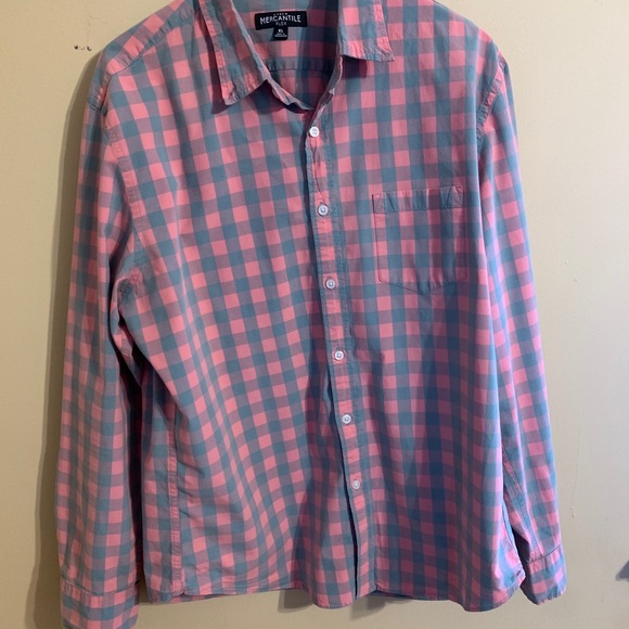 JCrew Gingham regular flex casual shirt XL